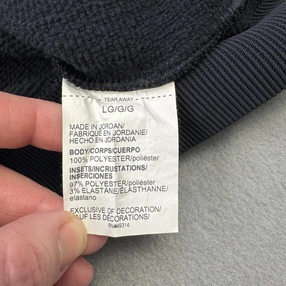 Under Armour Golf Sweatshirt Mens Large Gray 1/4 Zip ColdGear Tequila Cazadores